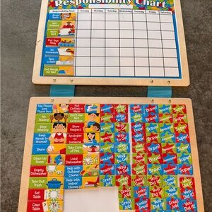 Magnetic Responsibility Chart for Kids - Multicolor